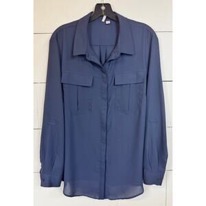 Cato Long Sleeve Button Up Blouse Women's Size 18/20W